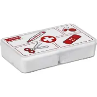 Sunware Q-line First Aid assortimentbox 5 delig transp/wit