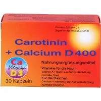 Inkosmia GmbH & Cie. KG Inkosmia Carotinin + Calcium D 400 Kapseln, 30 St. Kapseln