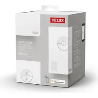 Velux Active Raumklima-Steuerung Grundausstattung (KIX 300 EU2) - Intelligente Sensoren, Smart-Home-Fähig, Automatische Klimaregulierung - Weiß