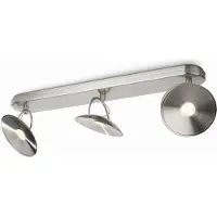 Philips InStyle Spot 563931713, Strahler Oberflächenbeleuchtung, 3 Glühbirne(n), LED, 2700 K, 220-240 V, Chrom