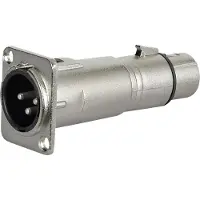 DAP FLA51 - XLR 3P male to XLR 3P female chassis