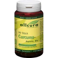 Allcura Curcuma Kapseln Bio 90 St