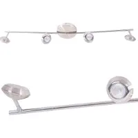 Philips myLiving Spot 571741716, Nicht austauschbare(s) Leuchtmittel, 4 Glühbirne(n), LED, 2700 K, Chrom