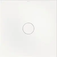 Bette BetteAir Duschfliese mit BetteGlasur Plus, 1000x1000mm, 7352-440PLUS, Farbe: Snow (weiß matt)