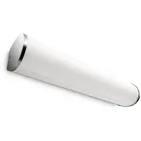 Philips myBathroom Fit Wandleuchte, 2x, Oberfläche, 2 Glühbirne(n), Nicht austauschbare(s) Leuchtmittel, 2700 K, IP44, Weiß, Chrom
