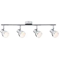 Paulmann 4x 4,6W LED Deckenlampe Deckenleuchte Silber entspricht 4x 30W Licht