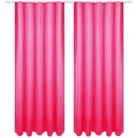 Bestgoodies Dekoschal Ellen Universalband Blickdicht 2er Pack - 140x175 cm Pink