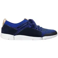 Sonstige Verlage Clarks Tri Amelia Damen Halbschuhe navy blau Leder leicht 35,5