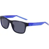 Nike NKIU4699XN LIVEFREE CLASSIC N Herren-Sonnenbrille Vollrand Eckig Kunststoff-Gestell, blau