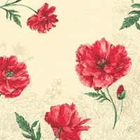 Duni Tissue-Serviette 40 x 40 cm Monique 3-lagig, 1000 Stk/Krt (4 x 250 Stk)