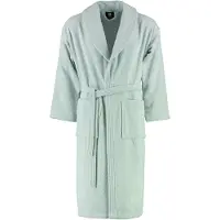 Rhomtuft Bademäntel unisex Schalkragen Sir & Lady perlgrau - 11 in perlgrau - 11 | Gr.: S