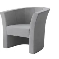 Mirjan 24 Sessel Niko, Relaxsessel, Elegant Armsessel, Fernsehsessel, Sitzmöbel (Farbe: Velo 633)