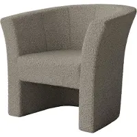 Mirjan 24 Sessel Niko Boucle, Relaxsessel, Elegant Armsessel, Fernsehsessel, Sitzmöbel (Farbe: Lambi 03)