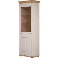 Wohn-Concept Country-L Vitrine Artisan Eiche Kaschmir