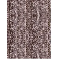 Arsvita Flauschvorhang 90x220 Meliert beige - braun