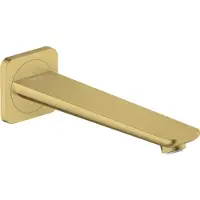 Hansgrohe Wanneneinlauf Axor Citterio C polished gold optic, Ausladung 222mm