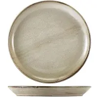 Genware Terra Porcelain Grey Coupe Teller 30,5 Cm