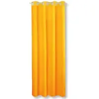 Bestgoodies Dekoschal Ellen Ösen Blickdicht 2er Pack - 140x245 cm Hellorange