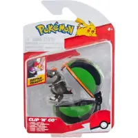 Pokémon Actionfigur Clip 'N' Go Tyrunt Dusk Ball 2-in-1 Set