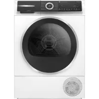 Bosch Serie 6 WQH245B0EX, Freistehend, Frontlader, Wärmepumpe, Weiß, Drehregler, Berührung, Rechts