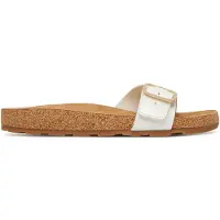 Tommy Hilfiger Pantoletten Cork Footbed Slip-On FW0FW09344 Weiß 38
