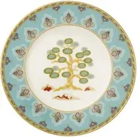 Villeroy & Boch Brotteller "Brotteller Samarkand Aquamarin ø 16,4 cm bunt"