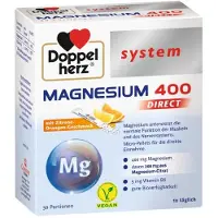 Queisser Pharma GmbH & Co. KG Doppelherz system MAGNESIUM 400 DIRECT, 30 St. Beutel