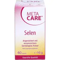 INSTITUT ALLERGOSAN Deutschland (privat) GmbH Meta Care Selen+ Kapseln zum Beitrag einer normalen Funktion des Immunsystems & der Schilddrüse, 60 St. Kapseln