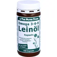 Hirundo Products The Nutri Store Leinöl Omega 3-6-9 500 mg Kapseln, 180 St. Kapseln