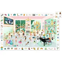 Djeco Puzzlespiel - 100 Teile - Die Dance Schule - - One Size - Puzzlespiele