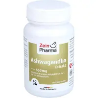 Zein Pharma - Germany GmbH Ashwagandha Extrakt Kapseln 500 mg 60 St