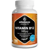 Vitamaze GmbH Vitamaze Vitamin B12 500 µg Tabletten, 180 St. Tabletten