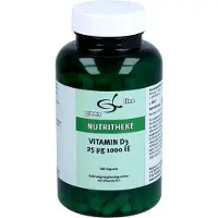 Nutritheke Vitamin D3 25 µg 1000 I.e. Kapseln 180 St