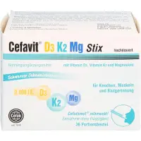 Cefavit D3 K2 Mg 2.000 I.e. Stix Granulat 36 St