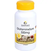 Warnke Vitalstoffe GmbH WARNKE Glutaminsäure 500 mg Kapseln, 100 St. Kapseln