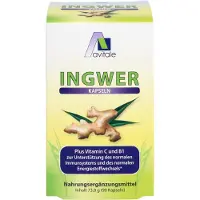 Avitale Ingwer 500 mg Kapseln+Vitamin B1+C 90 St Kapseln