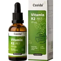 Casida GmbH Vitamin K2 Tropfen MK-7 vegan 50 ml