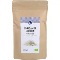 Aleavedis Flohsamenschalen gemahlen Bio Pulver 200 g