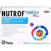 Thea Pharma GmbH Nutrof Omega Kapseln zur Erhaltung der normalen Sehfunktion, 30 St. Kapseln