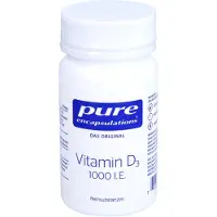 Pro Medico PURE ENCAPSULATIONS Vitamin D3 1000 I.E. Kapseln 60St PZN 05495644
