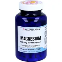 Hecht Pharma GmbH Geschäftsbereich Handelsware MAGNESIUM 100mg Kapseln, 120 St. Kapseln