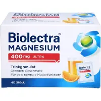 Hermes Arzneimittel GmbH Biolectra MAGNESIUM 400 mg ultra Trinkgranulat 40 St