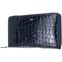 Golden Head Leder Geldbörse Cayenne RFID Protect RV-Damenbörse 2820 Nachtblau Limited dunkelblau
