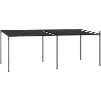 Syfax Pavillon mit Ausziehbarem Dach 600x300x233 cm Anthrazit