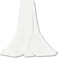 Bestgoodies Mikrofaser Decke Weiß Champagner 210 x 280 cm