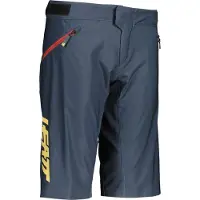 Leatt DBX 2.0 MTB Damen Fahrrad Shorts Farben: Blau/Gelb, Grösse: XS