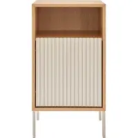 Vipp Vipp672 Beistelltisch, holz hell, Höhe 60 cm, Eiche - , Vipp672, Holz, für Wohnzimmer, Holz, Design