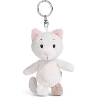 Nici Schlüsselanhänger Love Katze 10cm weiss