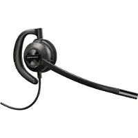 Polycom EncorePro 530 Headset + Quick Disconnect, Kabelgebunden, Anrufe/Musik, 22 g, Kopfhörer, Schwarz