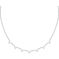 Morellato - Silver women's necklace with cubic zirconia Tesori SAIW290